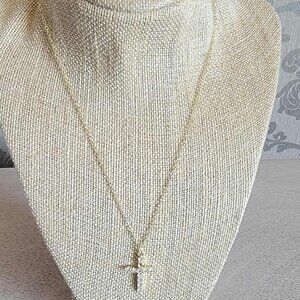 Fesciory Cross 14k Gold Plated